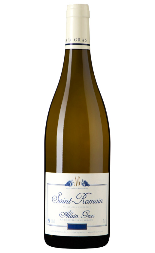 Domaine Alain Gras Saint-Romain Blanc 2019