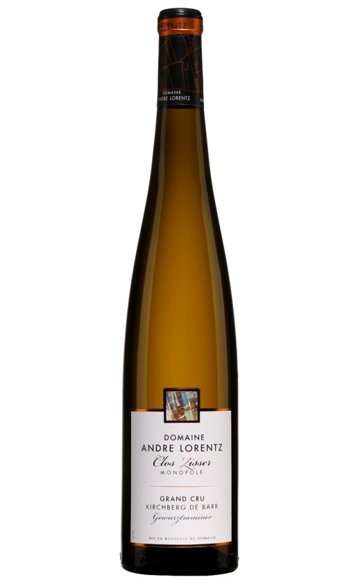 Domaine Andre Lorentz Gewurztraminer Grand Cru Kirchberg de Barr Clos Zisser 2017