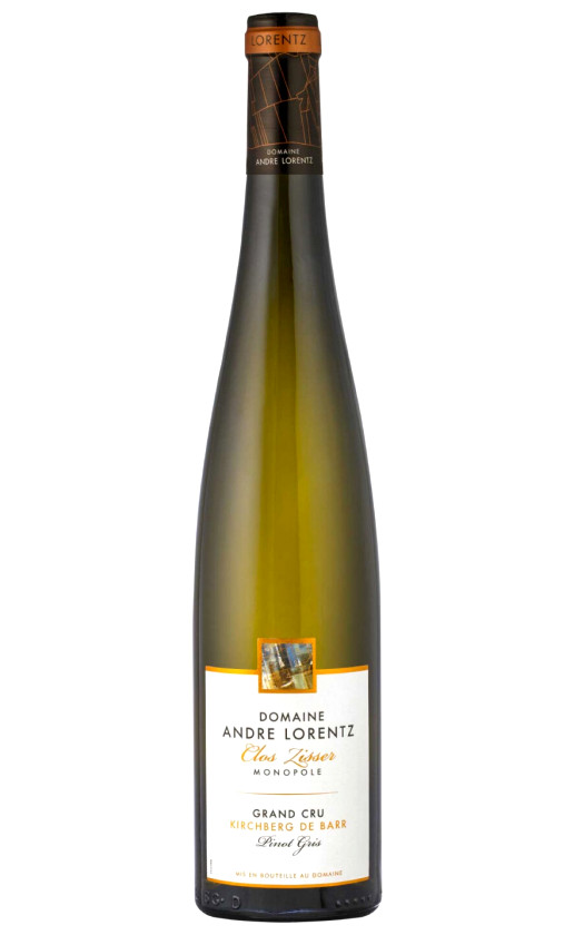 Domaine Andre Lorentz Pinot Gris Grand Cru Kirchberg de Barr Clos Zisser 2016