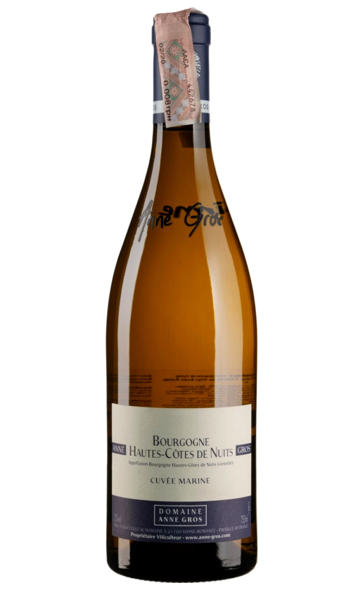 Domaine Anne Gros Bourgogne Hautes Cotes de Nuits Blanc Cuvee Marine 2019
