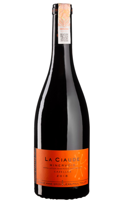 Domaine Anne Gros Jean-Paul Tollot La Ciaude Minervois 2018