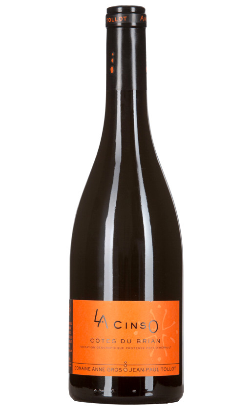 Domaine Anne Gros Jean-Paul Tollot La Cinso Pays d'Herault
