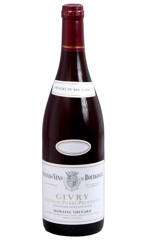 Domaine Baron Thenard Givry Premier Cru Clos Saint-Pierre 2014