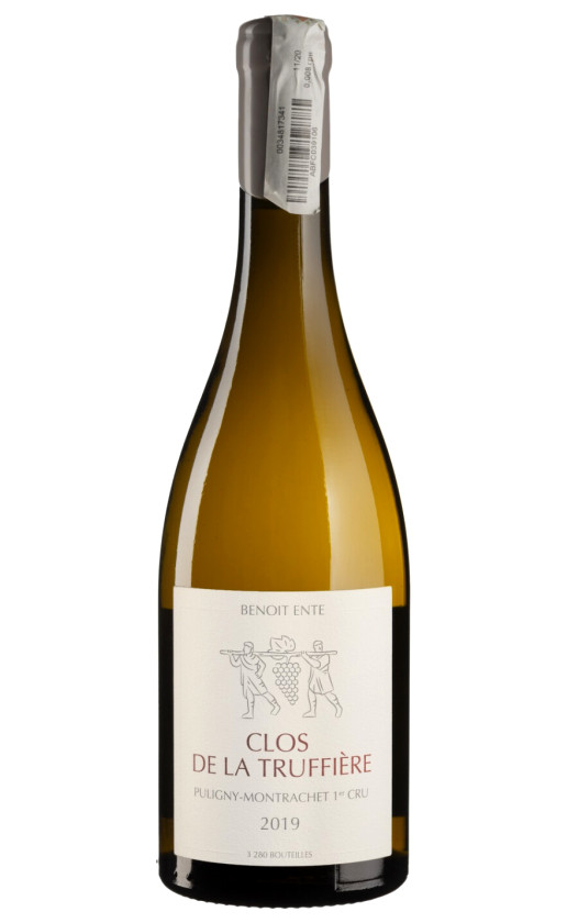 Domaine Benoit Ente Puligny‐Montrachet 1er Cru Clos de la Truffiere 2019