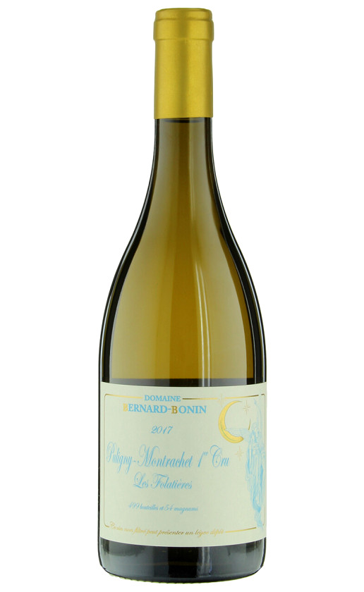 Domaine Bernard-Bonin Puligny-Montrachet Premier Cru Les Folatieres 2017