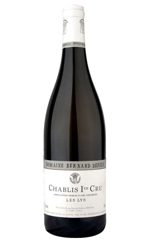 Domaine Bernard Defaix Chablis Premier Cru Les Lys 2009