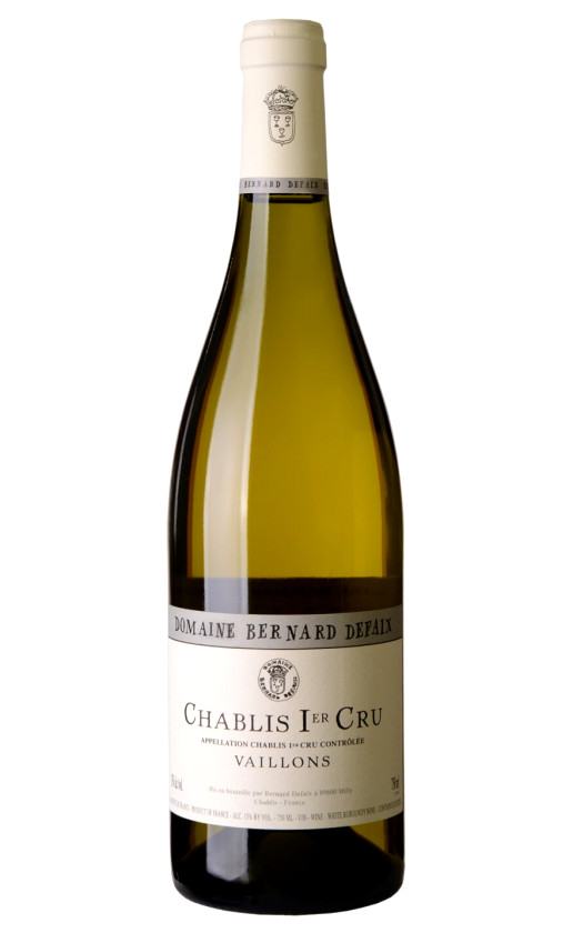 Domaine Bernard Defaix Chablis Premier Cru Les Vaillons 2017