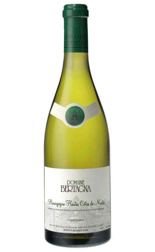 Domaine Bertagna Bourgogne Hautes Cotes de Nuits Chardonnay 2017