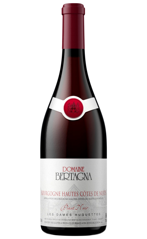 Domaine Bertagna Bourgogne Hautes Cotes de Nuits Les Dames Huguettes 2018