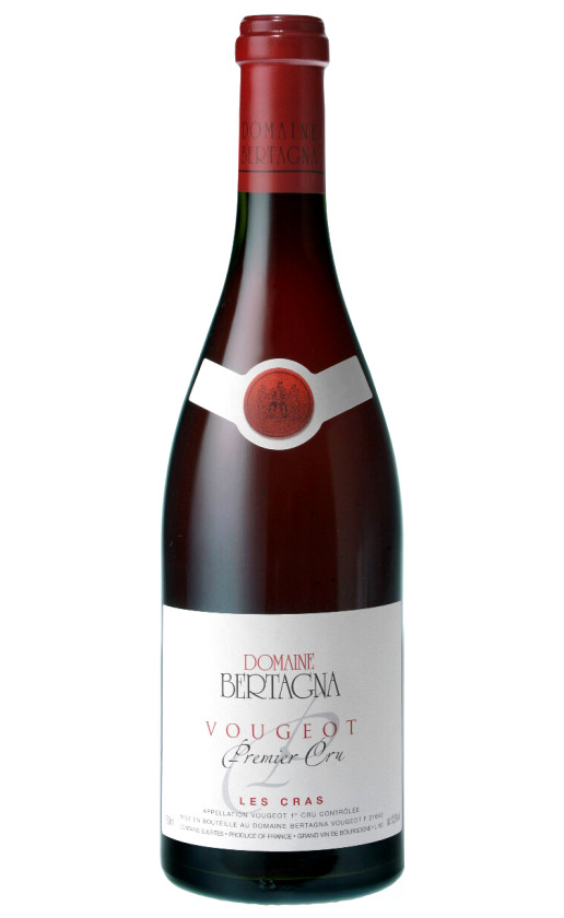 Domaine Bertagna Vougeot 1-er Cru Les Cras 2016