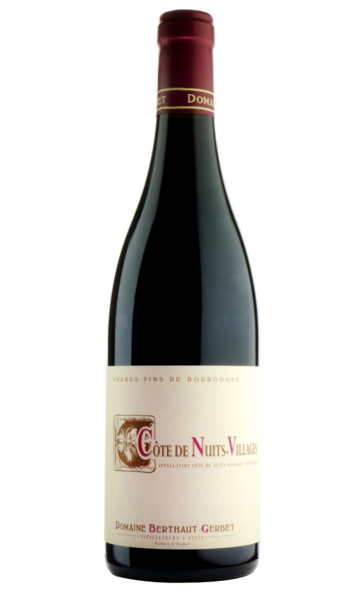 Domaine Berthaut-Gerbet Cote de Nuits-Villages 2017
