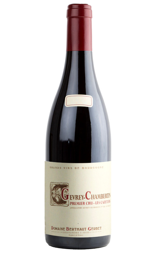 Domaine Berthaut-Gerbet Gevrey-Chambertin Premier Cru Les Cazetiers 2018