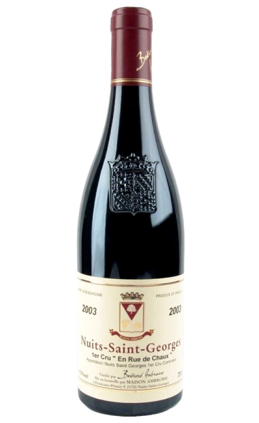 Domaine Bertrand Ambroise Nuits-Saint-Georges Premier Cru En Rue de Chaux 2003
