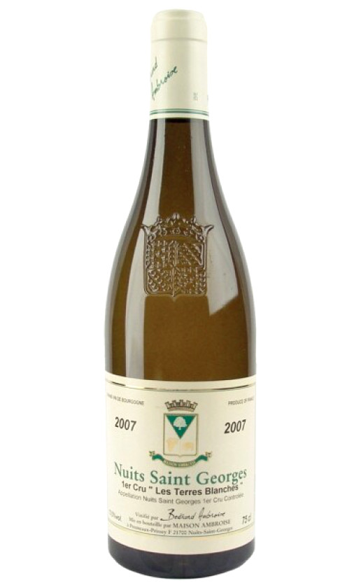Domaine Bertrand Ambroise Nuits-Saint-Georges Premier Cru Les Terres Blanches 2007