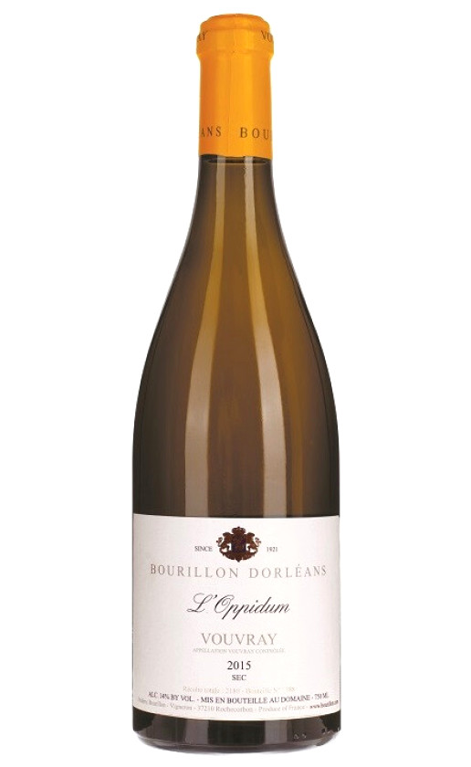 Domaine Bourillon Dorleans Vouvray Oppidum 2015