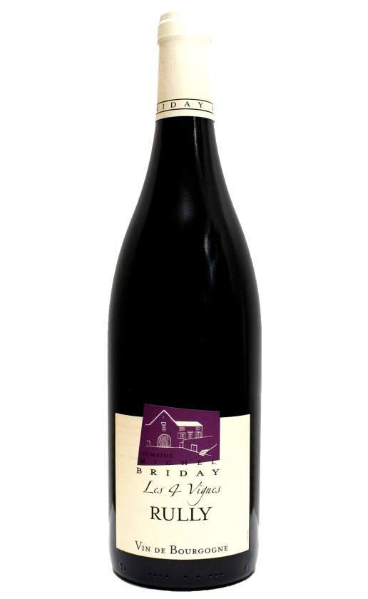 Domaine Briday Rully Les 4 Vignes Rouge 2008