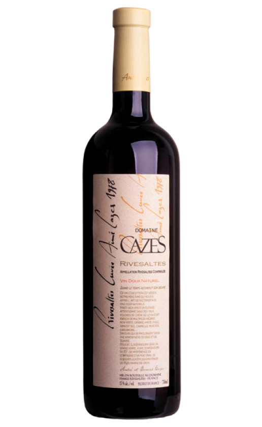 Domaine Cazes Cuvee Aime Cazes 1978