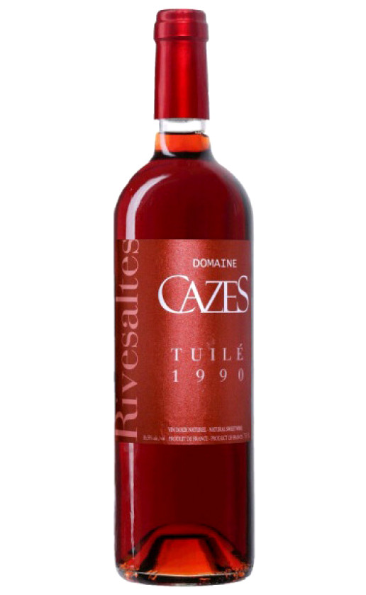 Domaine Cazes Rivesaltes Tuile 1990
