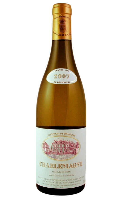 Domaine Chandon de Briailles Charlemagne Grand Cru 2007