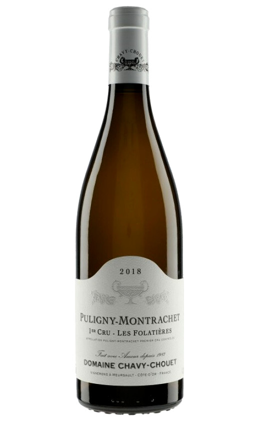 Domaine Chavy-Chouet Puligny-Montrachet Premier Cru Les Folatieres 2018