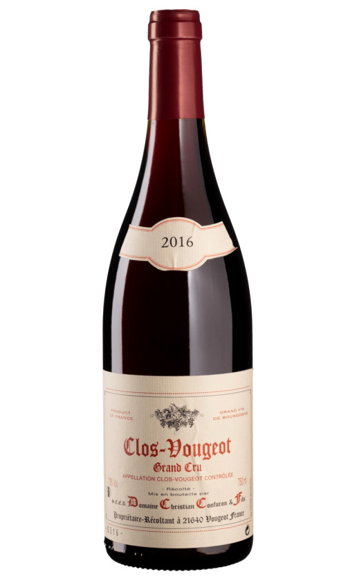 Domaine Christian Confuron et Fils Clos-Vougeot Grand Cru 2016