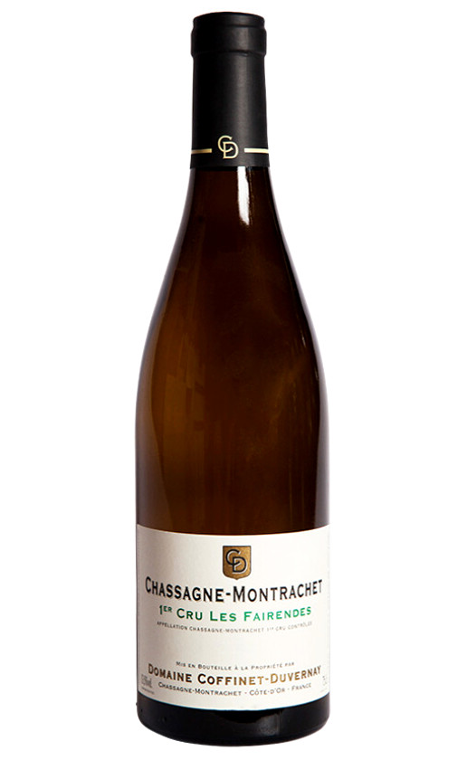 Domaine Coffinet-Duvernay Chassagne-Montrachet 1er Cru Fairendes 2017