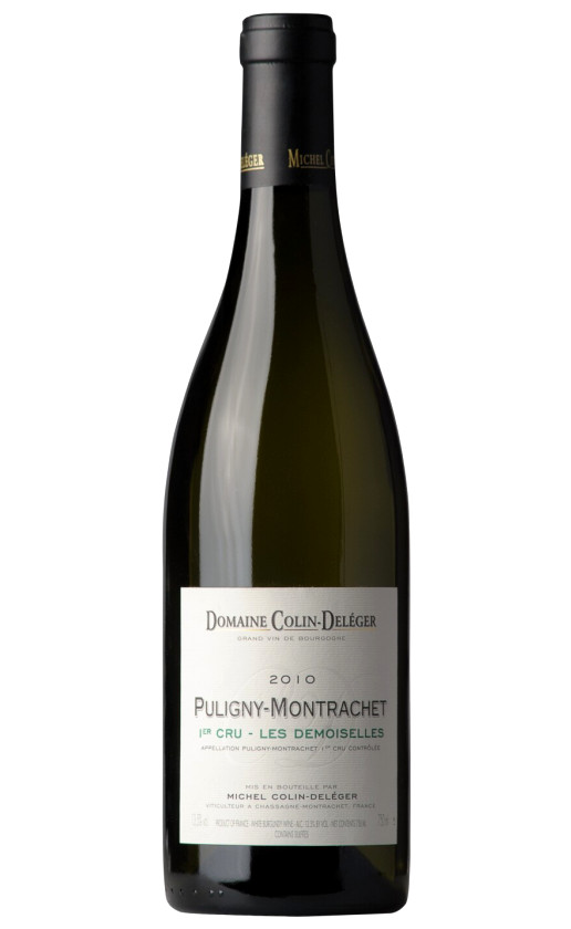 Domaine Colin-Deleger Puligny-Montrachet 1-er Cru Les Demoiselles 2010