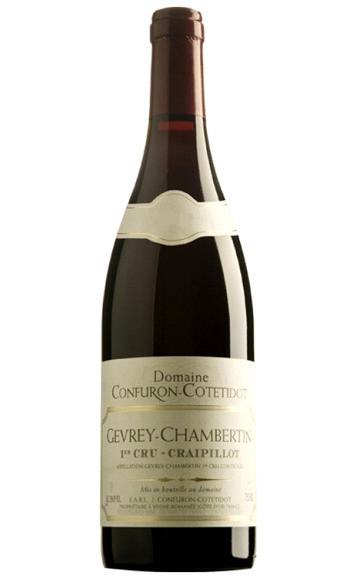 Domaine Confuron-Cotetidot Gevrey-Chambertin 1-er Cru Craipillot 2014