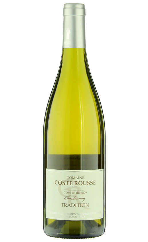 Domaine Coste Rousse Chardonnay Tradition Cotes de Thongue 2019