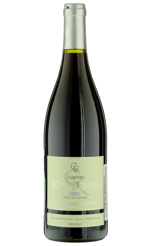 Domaine Coste Rousse Cotes de Thongue Rouge 2014