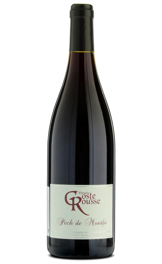 Domaine Coste Rousse Pech de Montfo Cotes de Thongue 2018