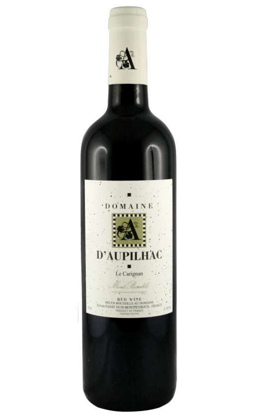 Domaine d'Aupilhac Le Carignan Mont Baudile 2014