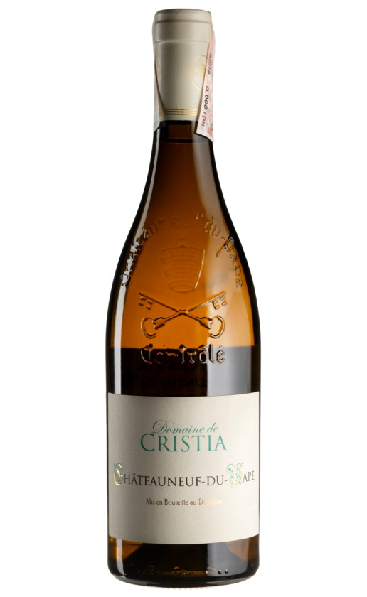 Domaine de Cristia Chateauneuf-du-Pape Blanc 2018