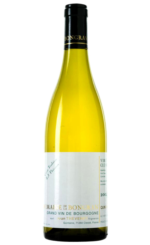 Domaine de la Bongran Cuvee Tradition Macon-Villages 2002