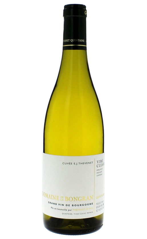 Domaine de la Bongran Vire-Clesse Cuvee E.J.Thevenet 2015