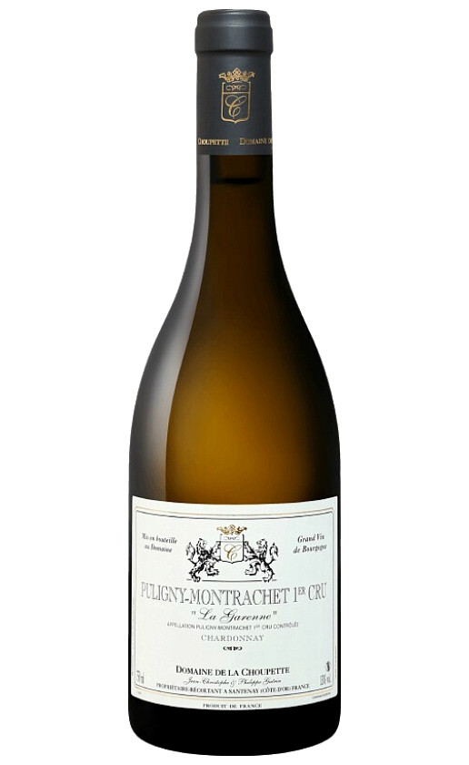Domaine de la Choupette Puligny-Montrachet 1er Cru La Garenne 2019