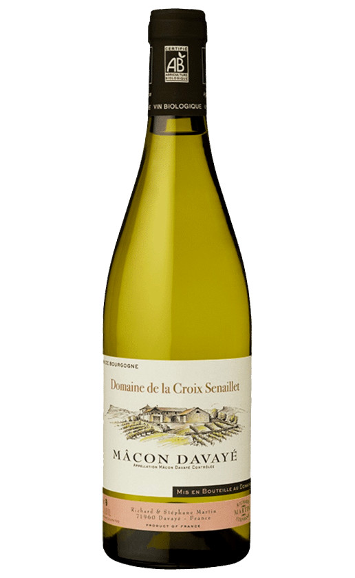 Domaine de la Croix Senaillet Macon-Davaye 2019