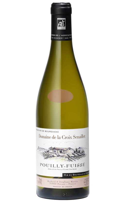 Domaine de la Croix Senaillet Pouilly-Fuisse 2018