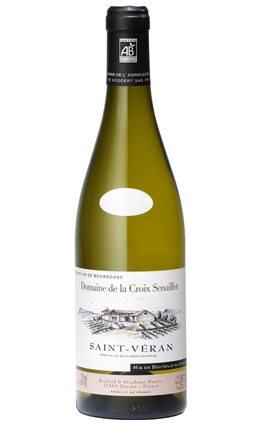 Domaine de la Croix Senaillet Saint-Veran 2019