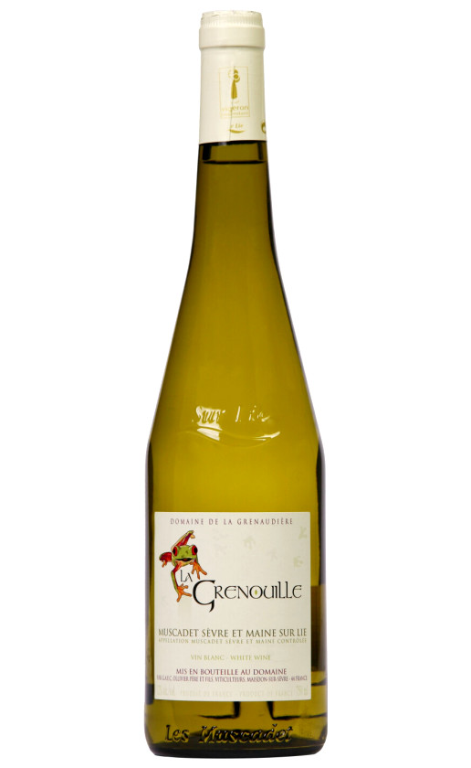 Domaine de la Grenaudiere La Grenouille Muscadet de Sevre et Maine Sur Lie 2018
