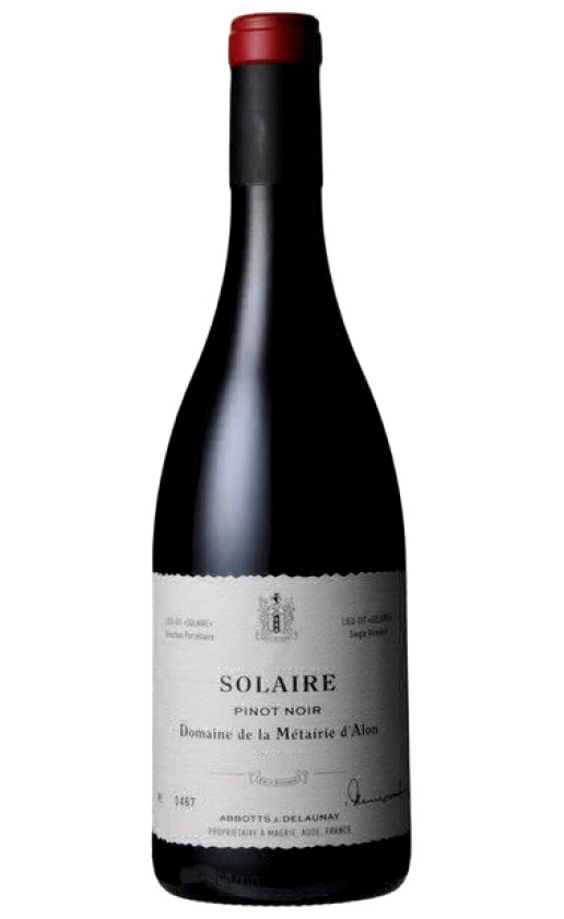 Domaine de la Metairie d'Alon Solaire Pinot Noir Pays d'Oc