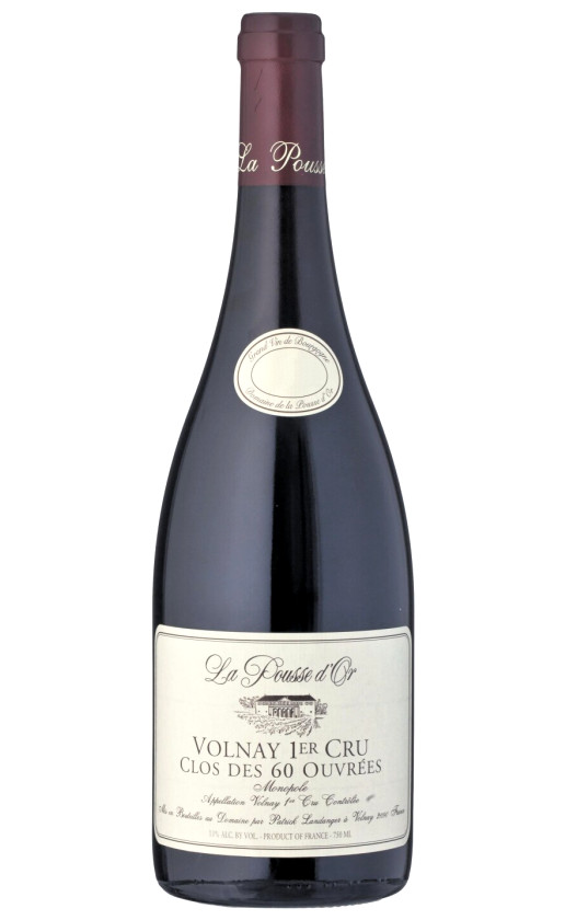 Domaine de La Pousse d'Or Volnay 1-er Cru Clos des 60 Ouvrees 2009