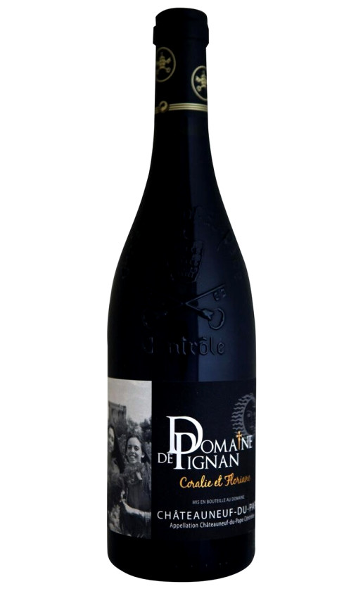 Domaine de Pignan Coralie et Floriane Chateauneuf-du-Pape 2017