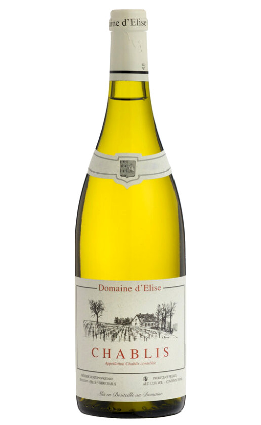 Domaine d'Elise Chablis 2014