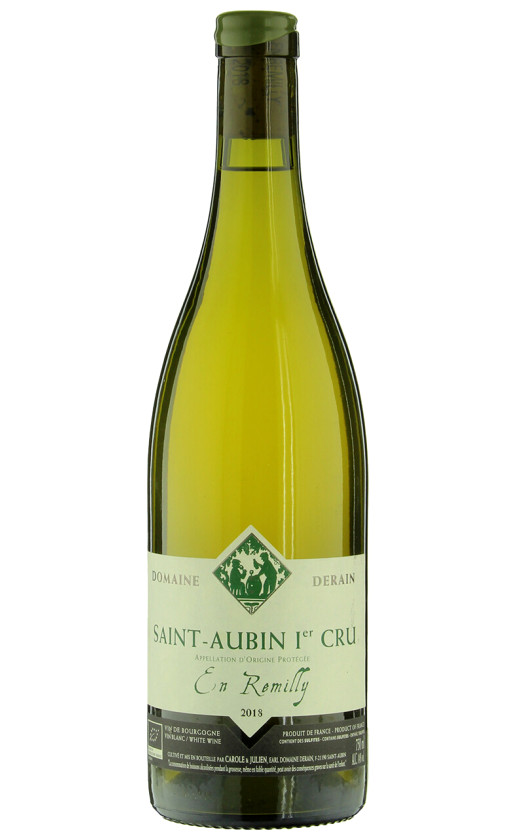 Domaine Derain Saint-Aubin 1er Cru En Remilly 2018