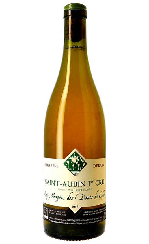 Domaine Derain Saint-Aubin Premier Cru Murgers des Dents de Chien 2018