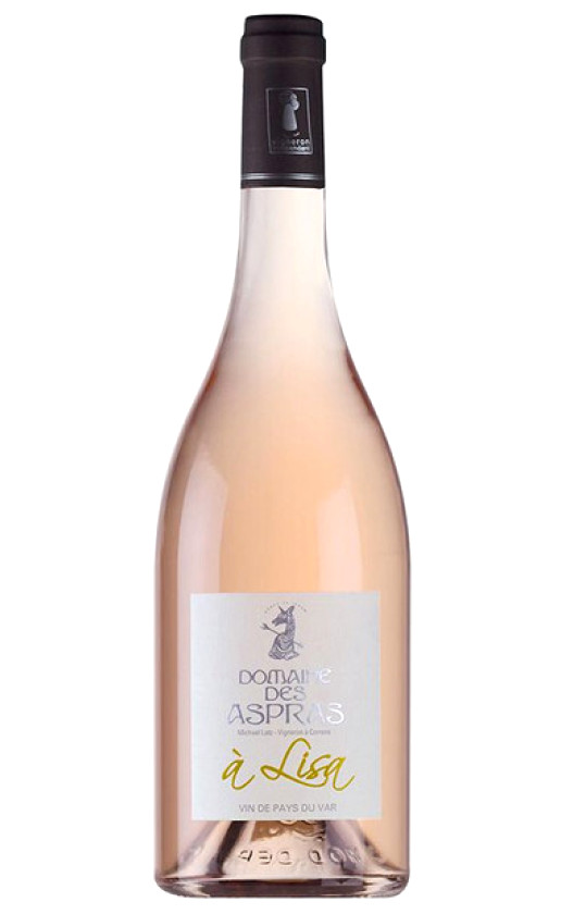 Domaine des Aspras A Lisa Rose Cotes de Provence 2018