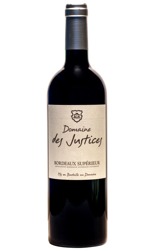 Domaine des Justices Rouge Bordeaux Superieur 2018