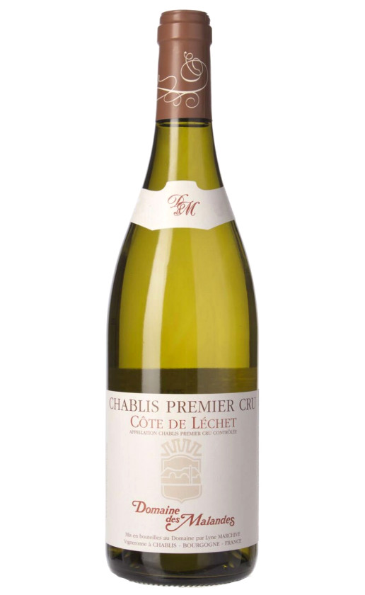 Domaine des Malandes Chablis Premier Cru Cote de Lechet 2013