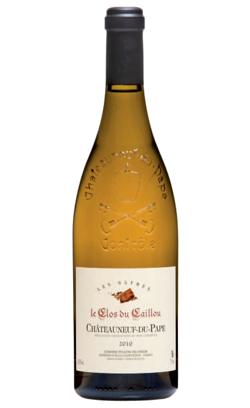 Domaine du Caillou Les Safres Chateauneuf-du-Pape Blanc 2010